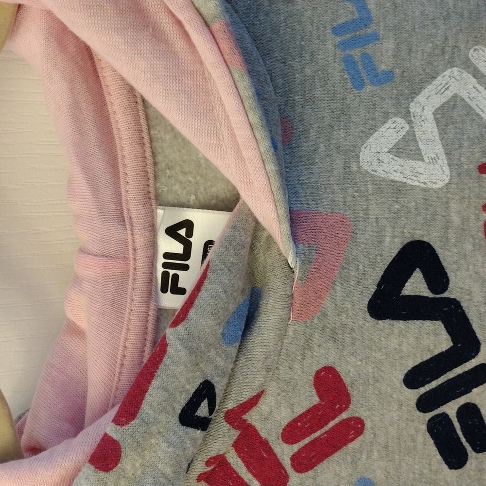 FILA Hoodie Pullover Girls L (14-16). - Picture 6 of 13